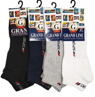 Носки для спорта GRAND LINE (С-40/1), чёрный, р. 27* - Группа компаний "ДСМ" (носки оптом)