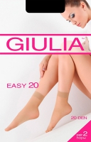 Носки GIULIA / EASY 20 LYCRA (2 пары), caramel - Группа компаний "ДСМ" (носки оптом)