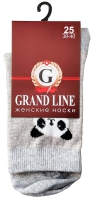 Носки женские GRAND LINE (Ж-47, панда), р. 25 - Группа компаний "ДСМ" (носки оптом)