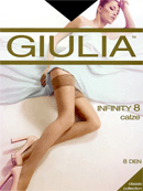 Чулки женские GIULIA  INFINITY 8