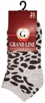 Носки женские GRAND LINE (ЖК-18, леопард), р. 25 - Группа компаний "ДСМ" (носки оптом)