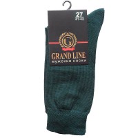 Носки мужские GRAND LINE (М-150, градиент), тёмно-зелёный, р. 27 - Группа компаний "ДСМ" (носки оптом)