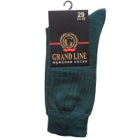 Носки мужские GRAND LINE (М-150, градиент), тёмно-зелёный, р. 29 - Группа компаний "ДСМ" (носки оптом)