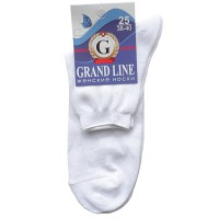 Носки женские GRAND LINE (Ж-16), белый, р. 25 - Группа компаний "ДСМ" (носки оптом)