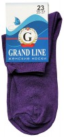 Носки женские GRAND LINE (Ж-16), фиолетовый, р. 23* - Группа компаний "ДСМ" (носки оптом)
