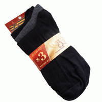 Комплект мужских носков 23 ФЕВРАЛЯ арт. МФ-120/3 (3 пары), (хлопок с эластаном, одинарная резинка) - Группа компаний "ДСМ" (носки оптом)
