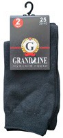 Комплект мужских носков GRAND LINE арт. М-120/2 (2 пары), (хлопок с эластаном, одинарная резинка) - Группа компаний "ДСМ" (носки оптом)