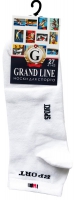 Носки для спорта GRAND LINE (С-30, SPORT), белый, р. 27 - Группа компаний "ДСМ" (носки оптом)
