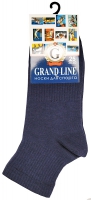 Носки для спорта GRAND LINE (С-35, утяжка), тёмно-синий, р. 25 - Группа компаний "ДСМ" (носки оптом)