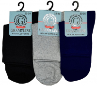 Носки детские GRAND LINE (Д-130, свело-серые), р. 22-24 - Группа компаний "ДСМ" (носки оптом)