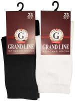 Носки женские GRAND LINE (Ж-30, однотонные), белый, р. 23* - Группа компаний "ДСМ" (носки оптом)