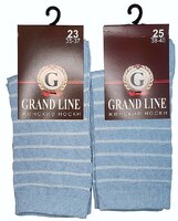 Носки женские GRAND LINE (Ж-81, полоски), р. 23* - Группа компаний "ДСМ" (носки оптом)