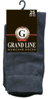 Носки мужские GRAND LINE (М-130), асфальт, р. 25 - Группа компаний "ДСМ" (носки оптом)