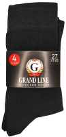 Комплект мужских носков GRAND LINE арт. М-130/4 (4 пары), р. 25 - Группа компаний "ДСМ" (носки оптом)